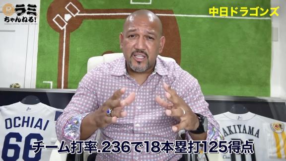 アレックス・ラミレスさん「中日ドラゴンズはとても力のあるチームだと思っているよ。低迷の原因はやはり…」【動画】