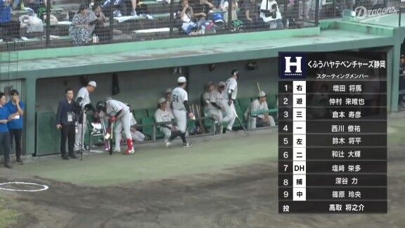中日2軍、三浦瑞樹が先発へ 石川昂弥もスタメン入り