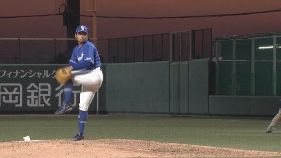 中日・根尾昂、ピンチを切り抜け無失点ピッチング