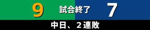 8月3日(水)　セ・リーグ公式戦「ヤクルトvs.中日」【全打席結果速報】　岡林勇希、ガルシア、土田龍空らが出場！！！