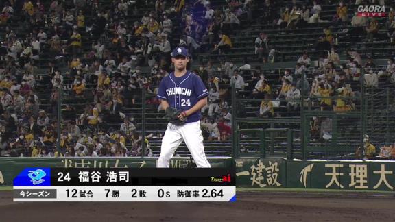 中日・福谷浩司、制球荒れ気味の乱調でも…7回1失点HQSの好投！「なんとか最少失点で抑えることができたと思います」【投球結果】