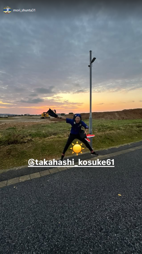 中日・森駿太、高橋幸佑の写真を投稿する