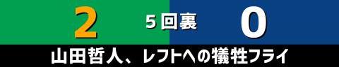 5月14日(日)　セ・リーグ公式戦「ヤクルトvs.中日」【試合結果、打席結果】　中日、5-8で敗戦…　1試合4失策、守備の乱れ・四死球が失点に繋がり敗れる…