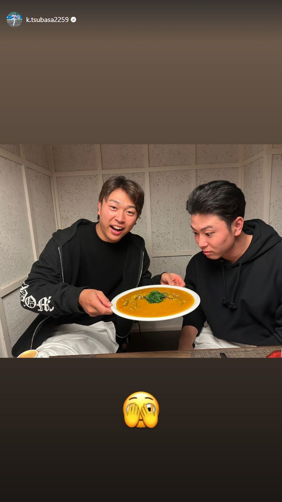 「まだまだ人生はこれから！！」　元中日・加藤翼、中日選手2人と食事会