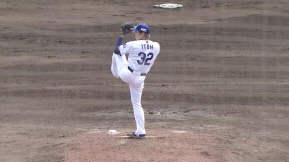 中日・伊藤茉央、2月22日(日) オープン戦「中日vs.巨人」での登板結果