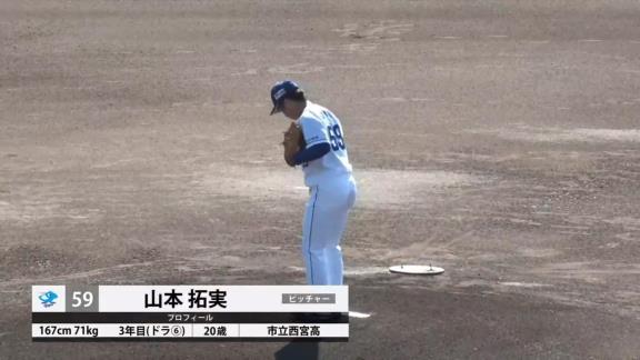 中日・山本拓実「オフへ、きっかけが掴めた登板だったと思います」　今季最終登板で好投を見せる！【投球結果】