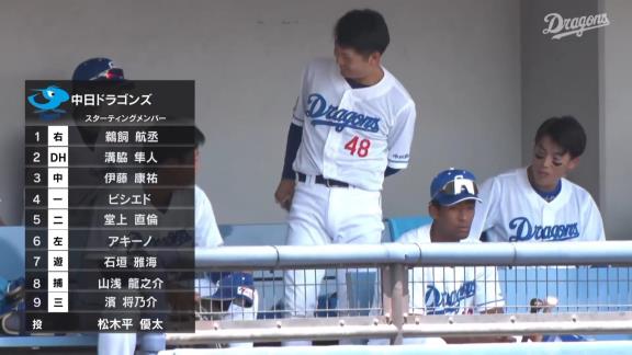 中日新助っ人・アキーノ「今日は良かったよ」