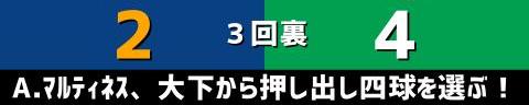 9月12日(日)　セ・リーグ公式戦「中日vs.ヤクルト」【試合結果、打席結果】　中日、9-5で勝利！　4点ビハインドからの大逆転勝利で3連勝！！！