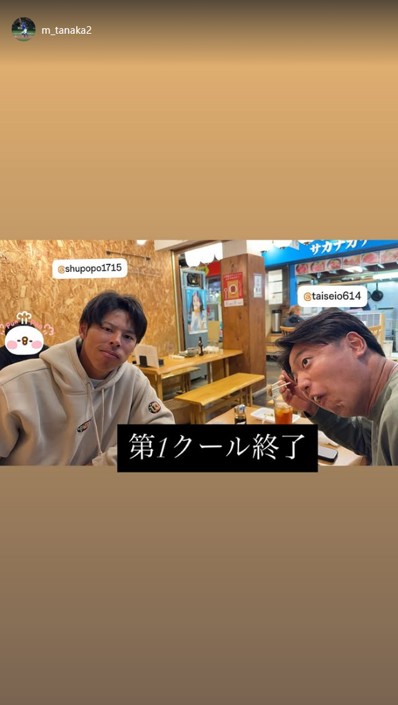 中日・田中幹也「第1クール終了」