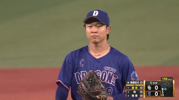 中日・高橋宏斗、7回途中まで完全試合継続の圧巻投球！！！　8回に手を気にして降板もベンチには姿