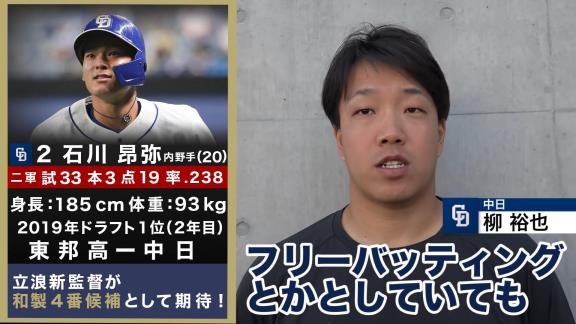 プロ野球100人分の1位番外編『中日選手が選ぶNEXTブレイク選手！』が公開！！！　福留孝介、柳裕也、高橋周平、ビシエド、大島洋平、大野雄大が選ぶNEXTブレイク選手は…？