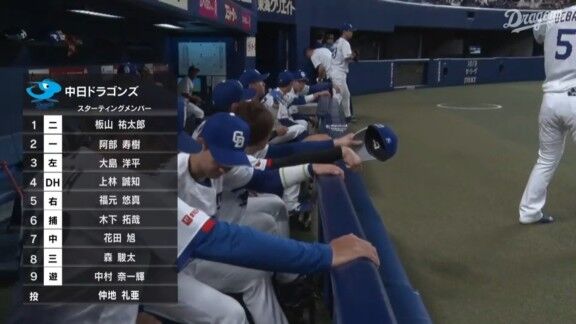 中日ドラゴンズ2軍、一部の1軍登録ベテラン選手も出場へ