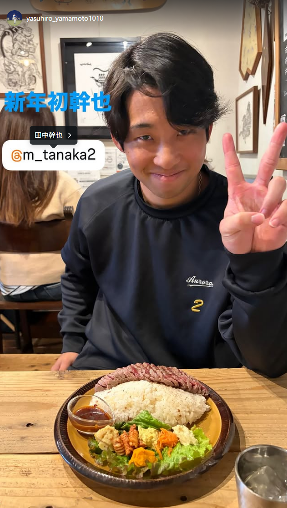 中日・山本泰寛「新年初幹也」