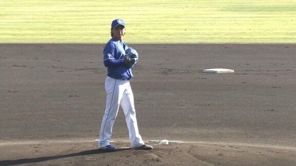 中日・三浦瑞樹、11月16日(日) 練習試合「阪神vs.中日」で4回無失点ピッチング!!!