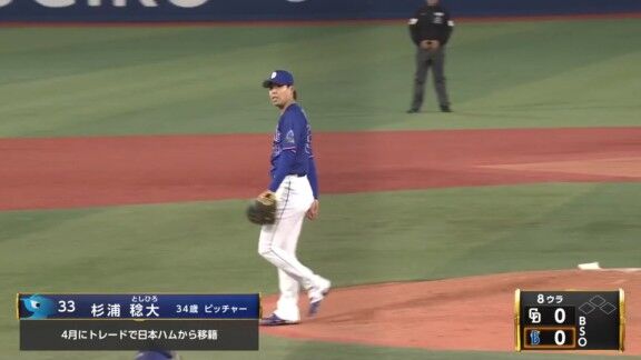 中日・杉浦稔大、好投を見せる！！！