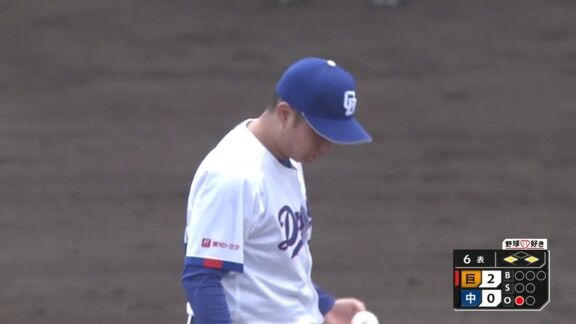 中日・近藤廉、見事な火消しピッチング！！！