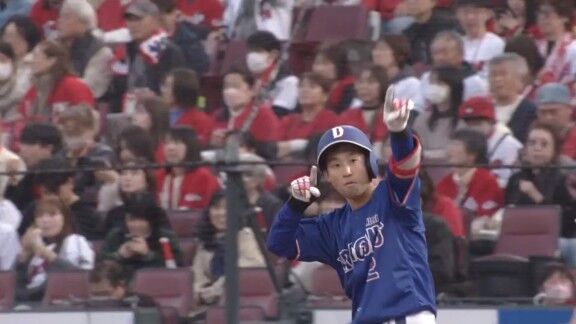 中日ドラゴンズ、2026年チーム初ヒットは田中幹也！！！　岡林勇希、細川成也も今季初ヒット！！！