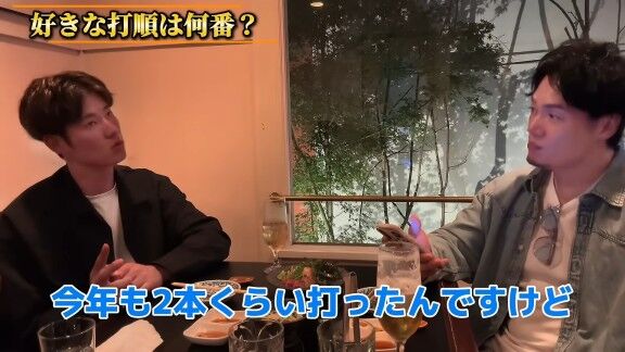 Q.好きな打順は何番？ → 中日・上林誠知が明かす