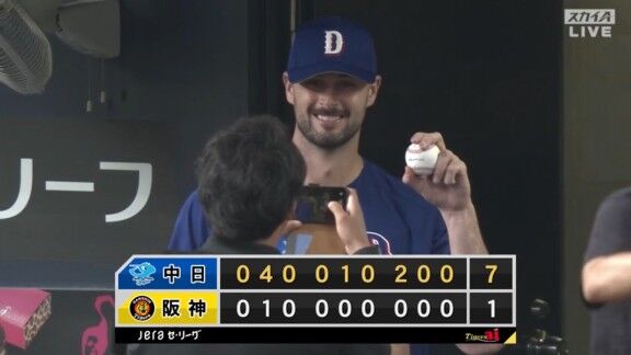 中日ドラゴンズ、今日のヒーローはこの選手！！！