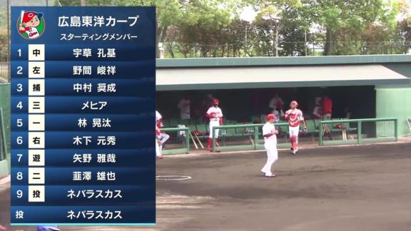 5月13日(木)　ファーム公式戦「広島vs.中日」【試合結果、打席結果】　中日2軍、1-8で完敗も最終回に意地を見せる