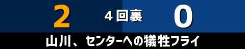 6月13日(日)　セ・パ交流戦「西武vs.中日」【試合結果、打席結果】　中日、3-4で敗戦…　一時は追いつくも終盤に勝ち越しを許す…