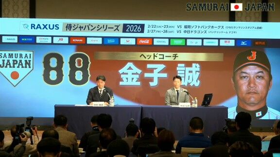 2026年WBC、侍ジャパン監督・コーチ一覧