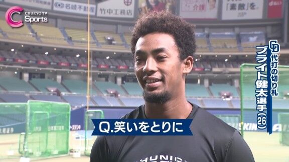 中日・ブライト健太、ヒーローインタビューについて問われると…