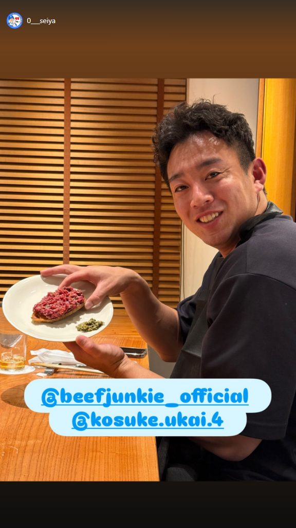 中日・細川成也、鵜飼航丞と食事へ