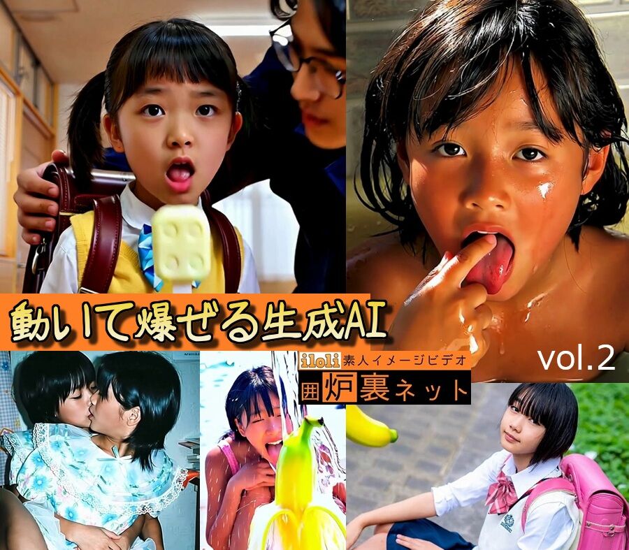 動画生成AI　囲炉裏ネット vol2 表紙