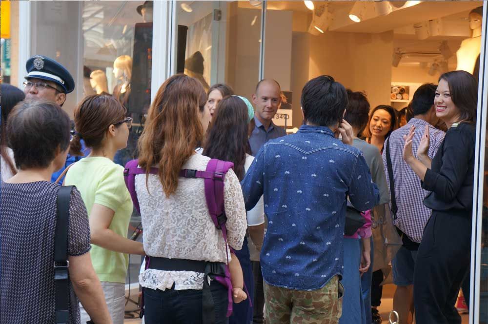 H M 広島上陸 大行列にびっくり 土橋わいわいブログ