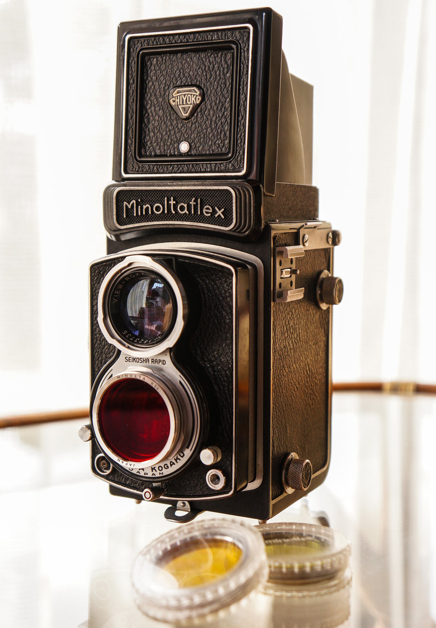 二眼レフがやってきた！ ミノルタフレックスⅢ型 : 土橋わいわい