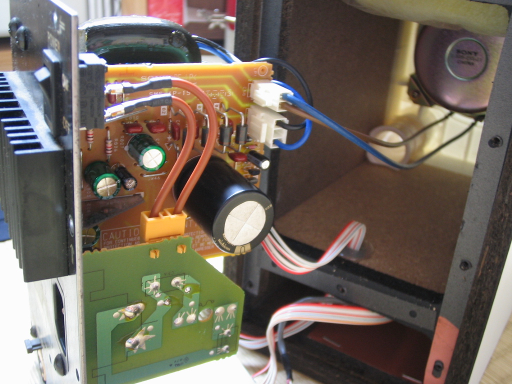 音出し確認済】SONY SMS-2P RS ペアパワード・スピーカー