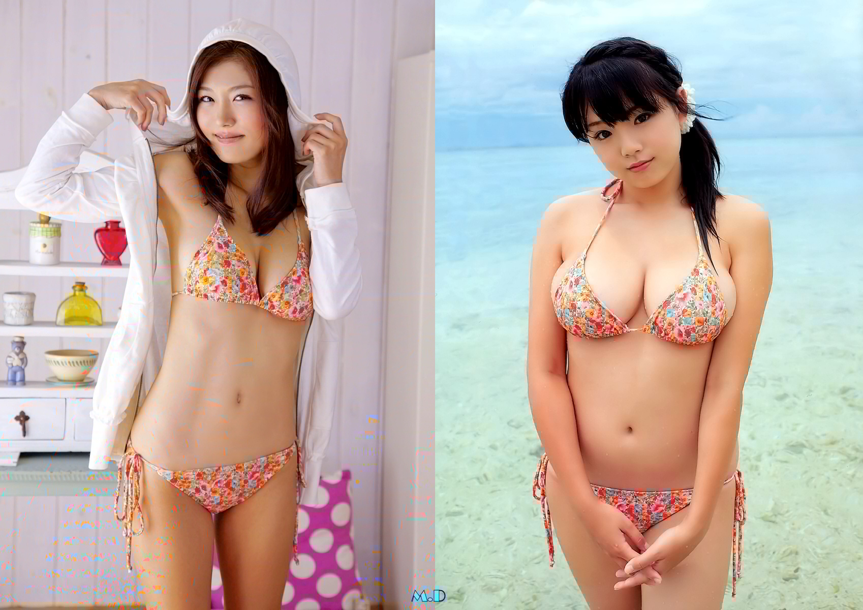 どっちの水着でshow No 1424 愛衣 篠崎愛 どっちの水着画像館