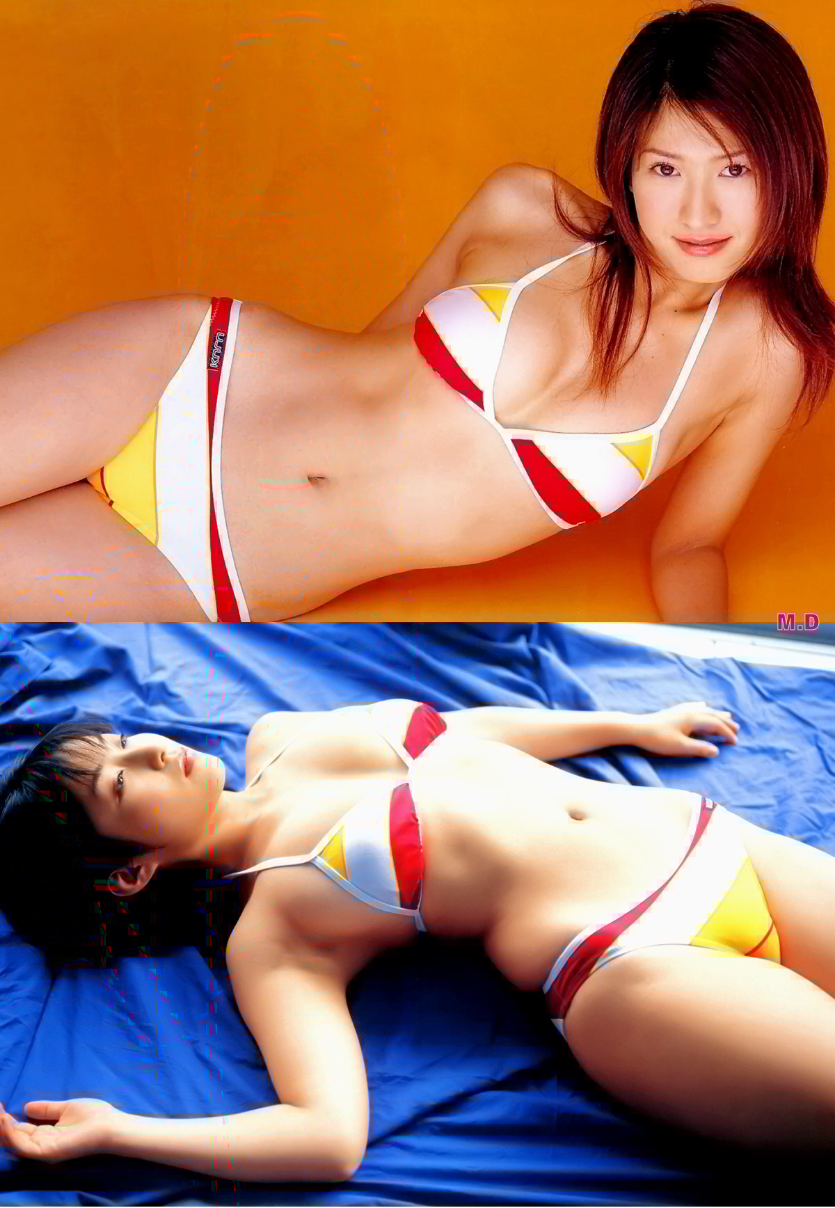 どっちの水着でshow No 1534 森下千里 佐藤寛子 どっちの水着画像館