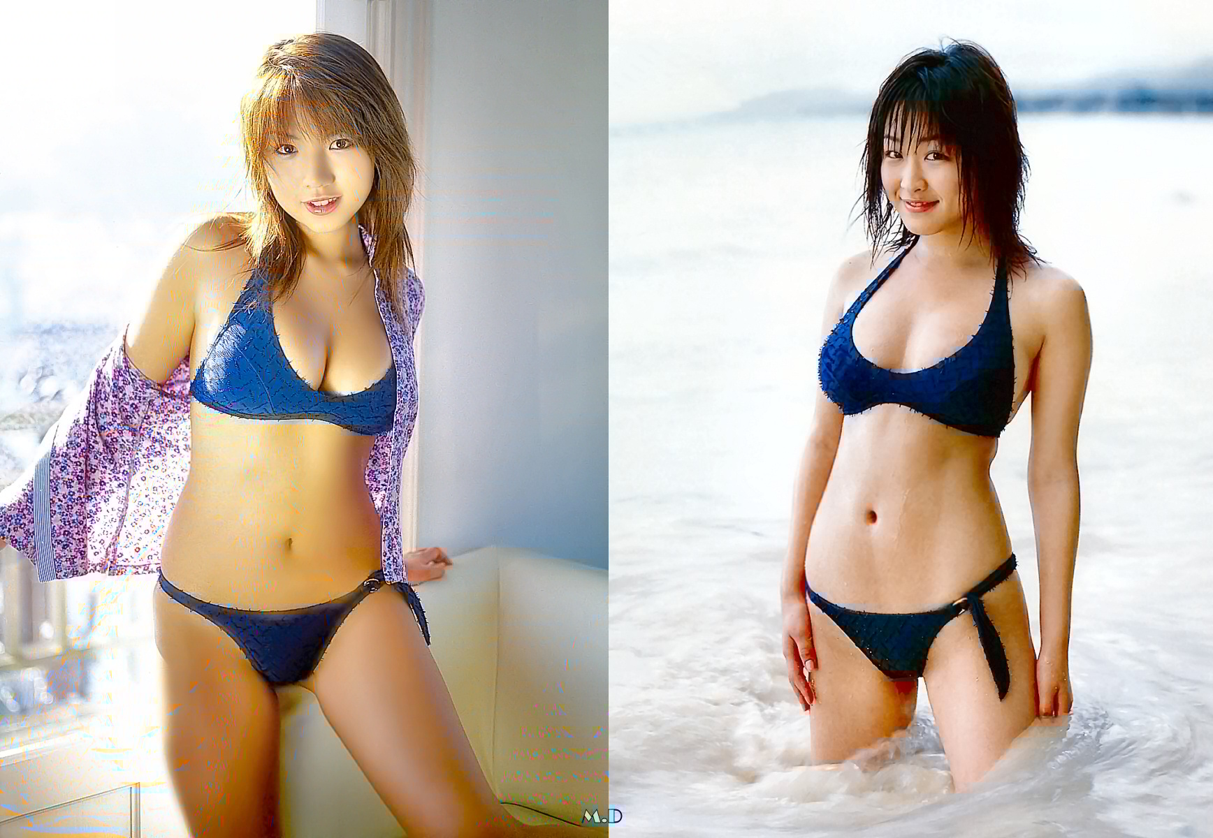 内田さやか　水着 どっちの水着でshow（No.1339)内田さやか 島本里沙 : どっちの水着画像館