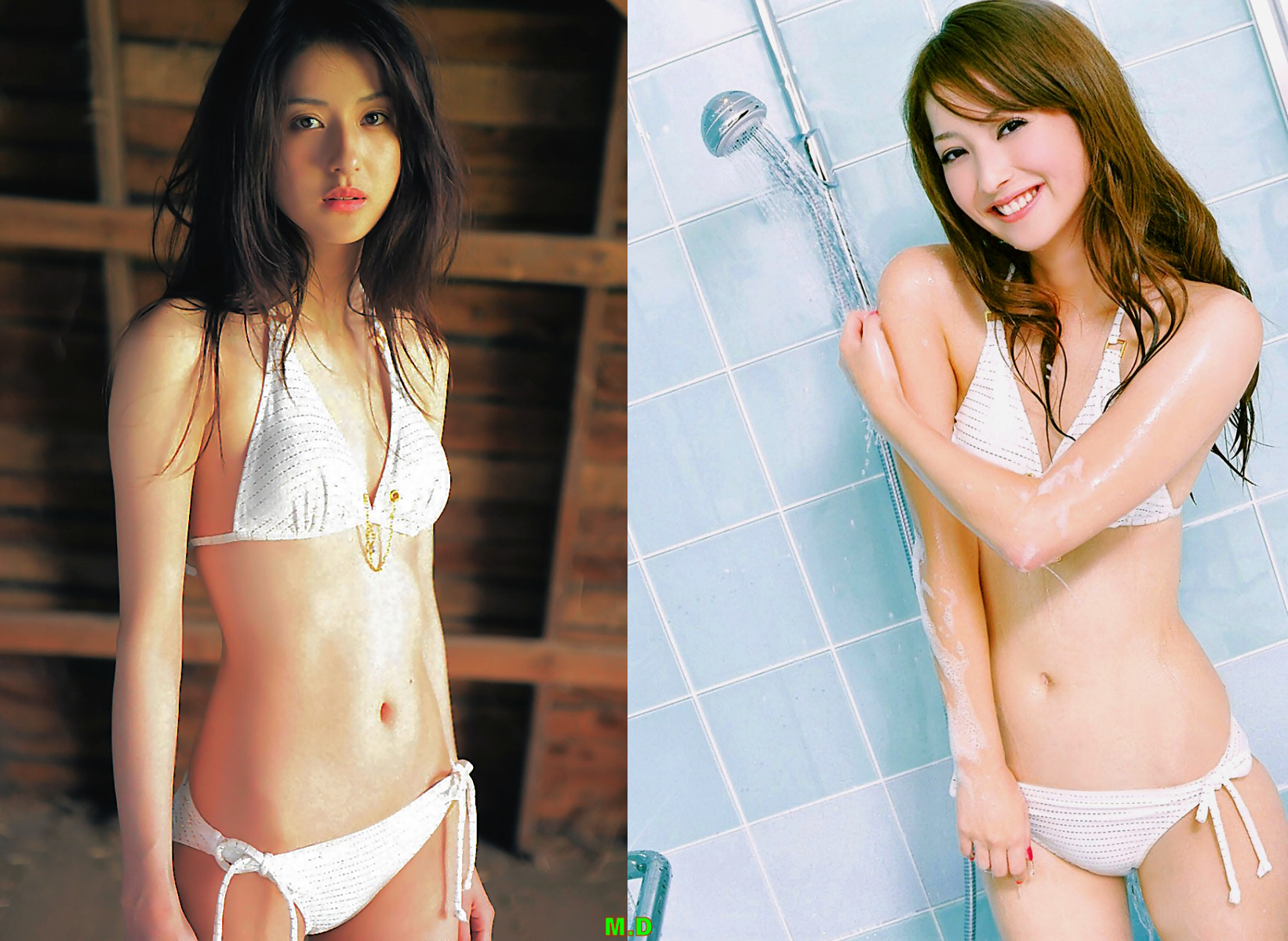 どっちの水着でshow No 1585 松本若菜 佐々木希 どっちの水着画像館