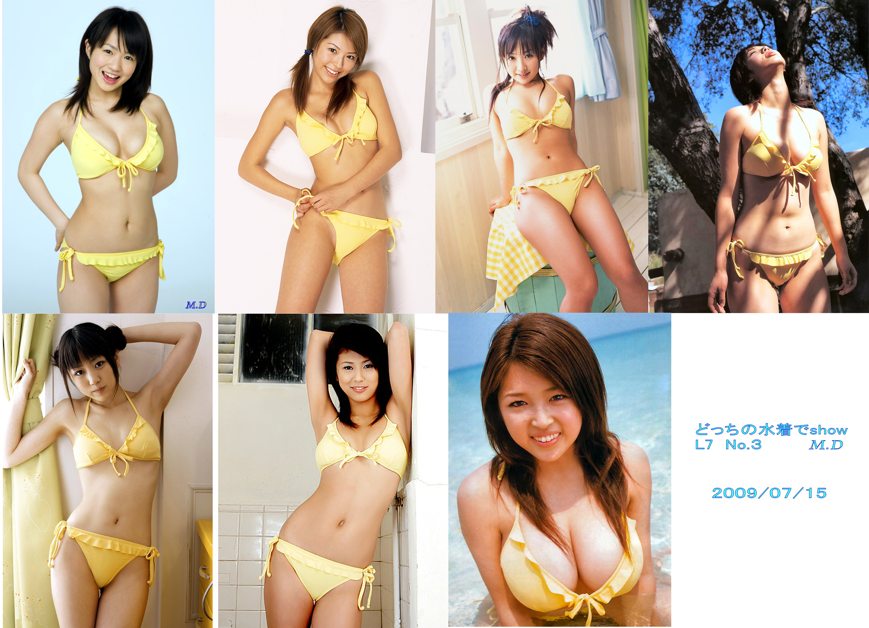 L7 No 3 谷澤恵里香 若槻千夏 愛川ゆず季 井上和香 中村知世 どっちの水着でshow L7 No 3 谷澤恵里香 若槻千夏 愛川ゆず季 井上和香 中村知世 どっちの水着でshow