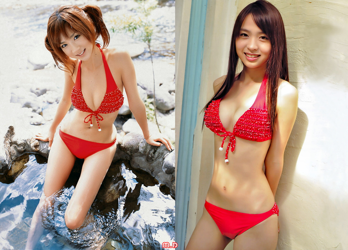 どっちの水着でshow No 1018 ほしのあき 大谷澪 どっちの水着でshow