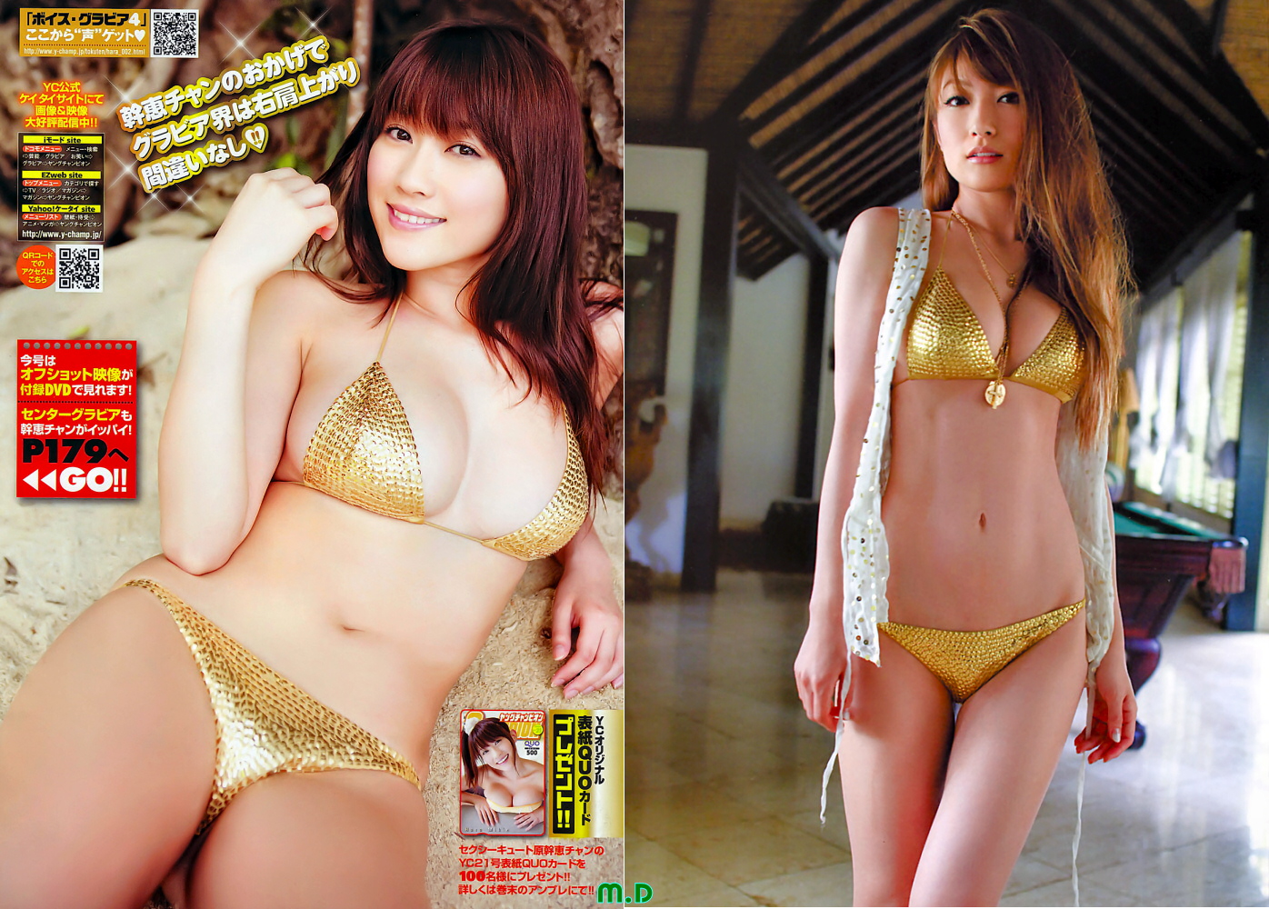 原幹恵　ビキニ 原幹恵の無料グラビア動画一覧 | アイドル動画ファン