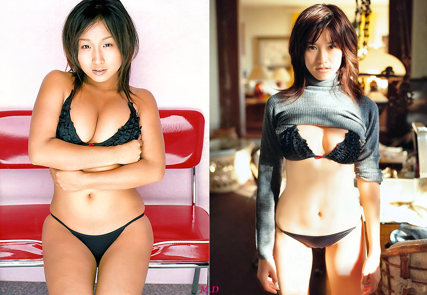 どっちの水着でshow A No337 小林ユリ 森下千里 どっちの水着でshow