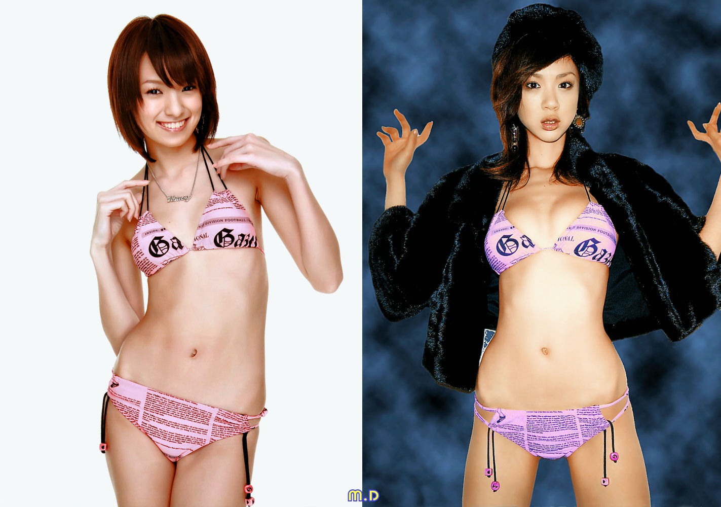 どっちの水着でshow No 1022 南明奈 ほしのあき どっちの水着でshow