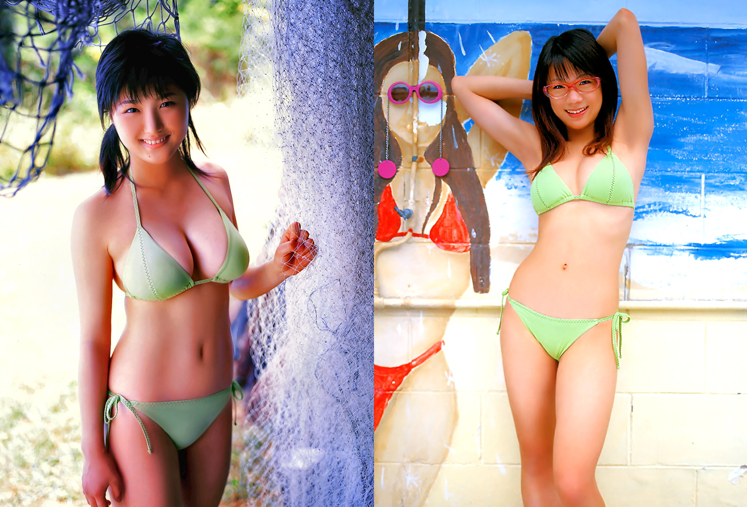 どっちの水着でshow A No421 愛衣 時東ぁみ どっちの水着でshow