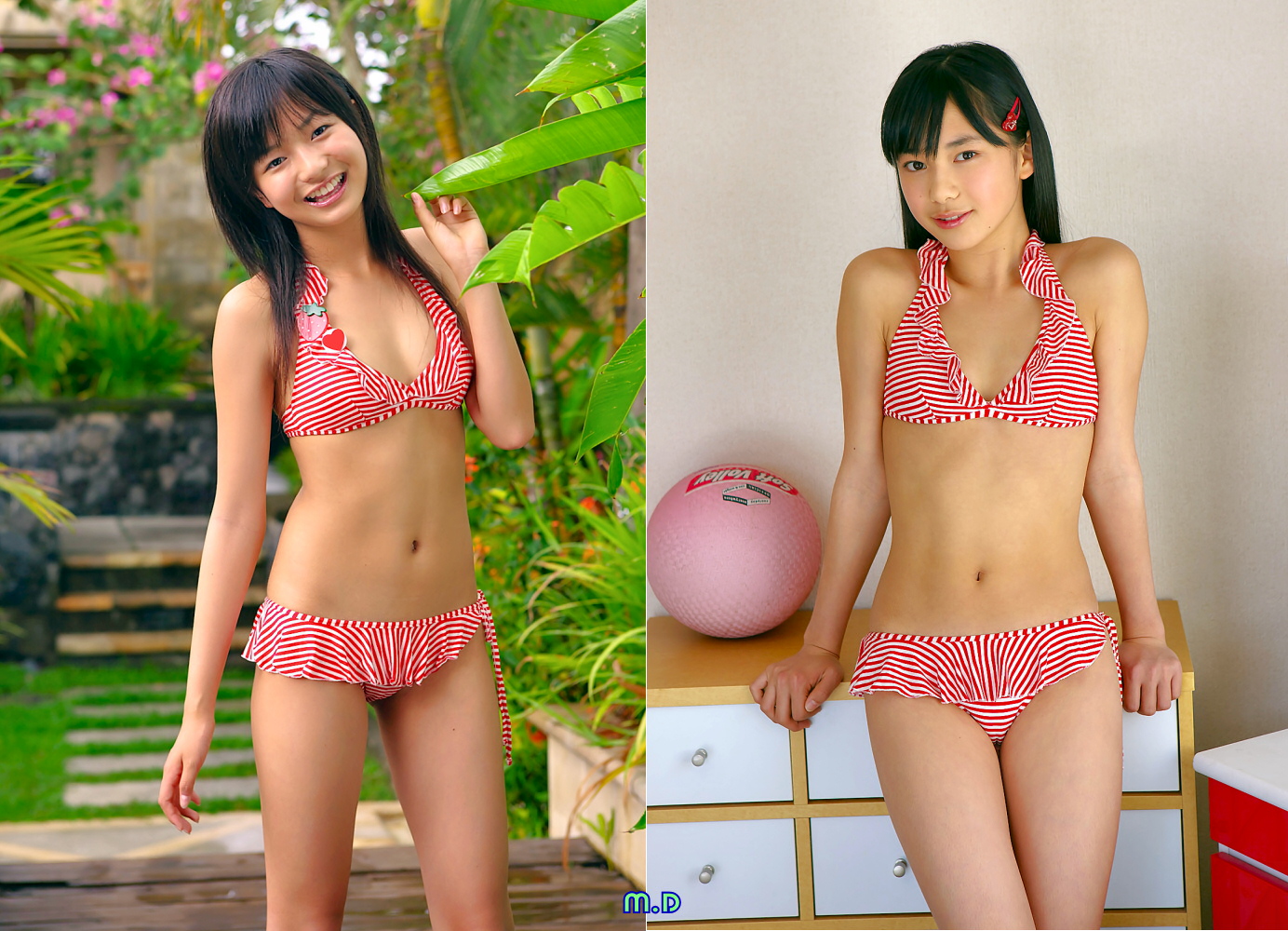 山中真由美  水着 