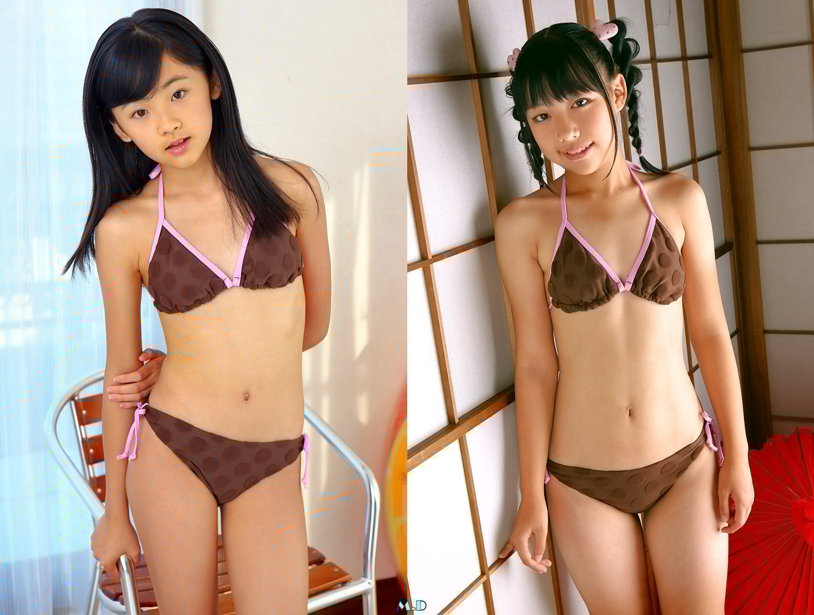 金子美穂 ero どっちの水着でshow＋α（No670）金子美穂 月森わかな : どっちの水着でshowF