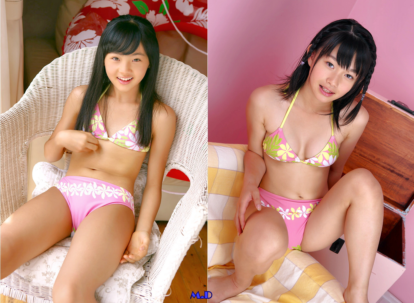 金子美穂  過激水着 