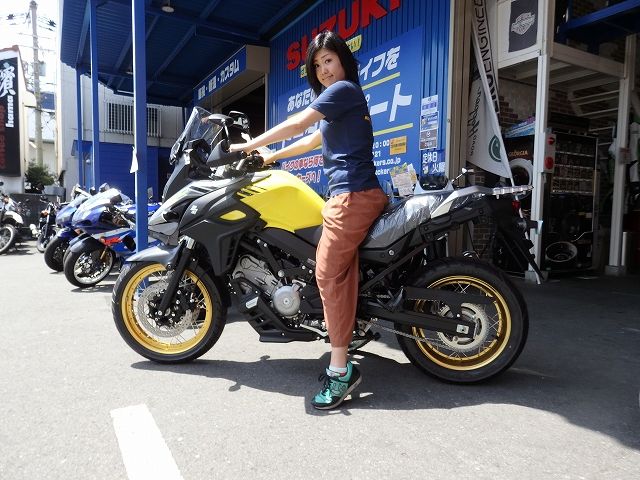 海外販売× スズキVストローム650xt 純正ローシート - 通販 - mateinbox