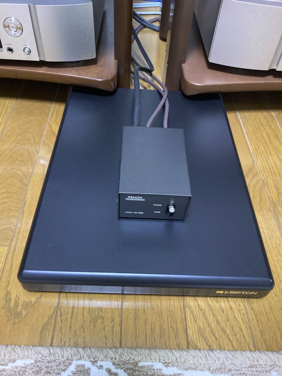 デノン MC(DL-103等)用 昇圧トランス AU-305 動作良好 綺麗な品 デノン AU-305 MC昇圧トランス | SwingAudio Shop