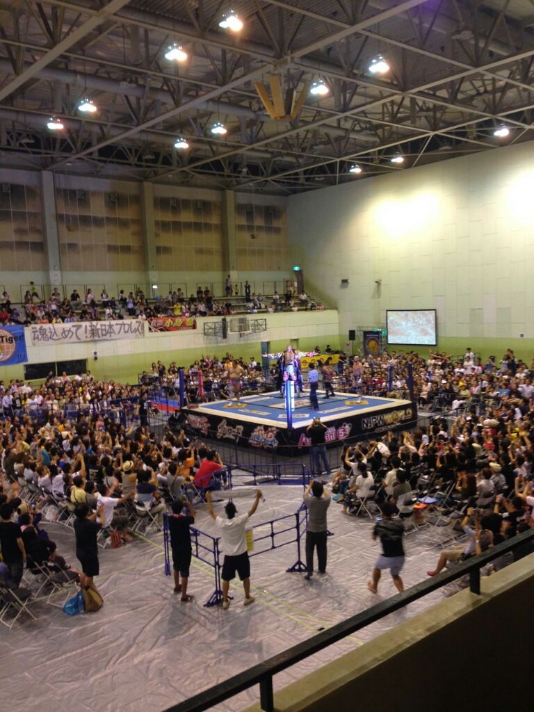プロレス観戦 Road To Destruction 流山市民総合体育館 ワーママ子連れスポーツ観戦記