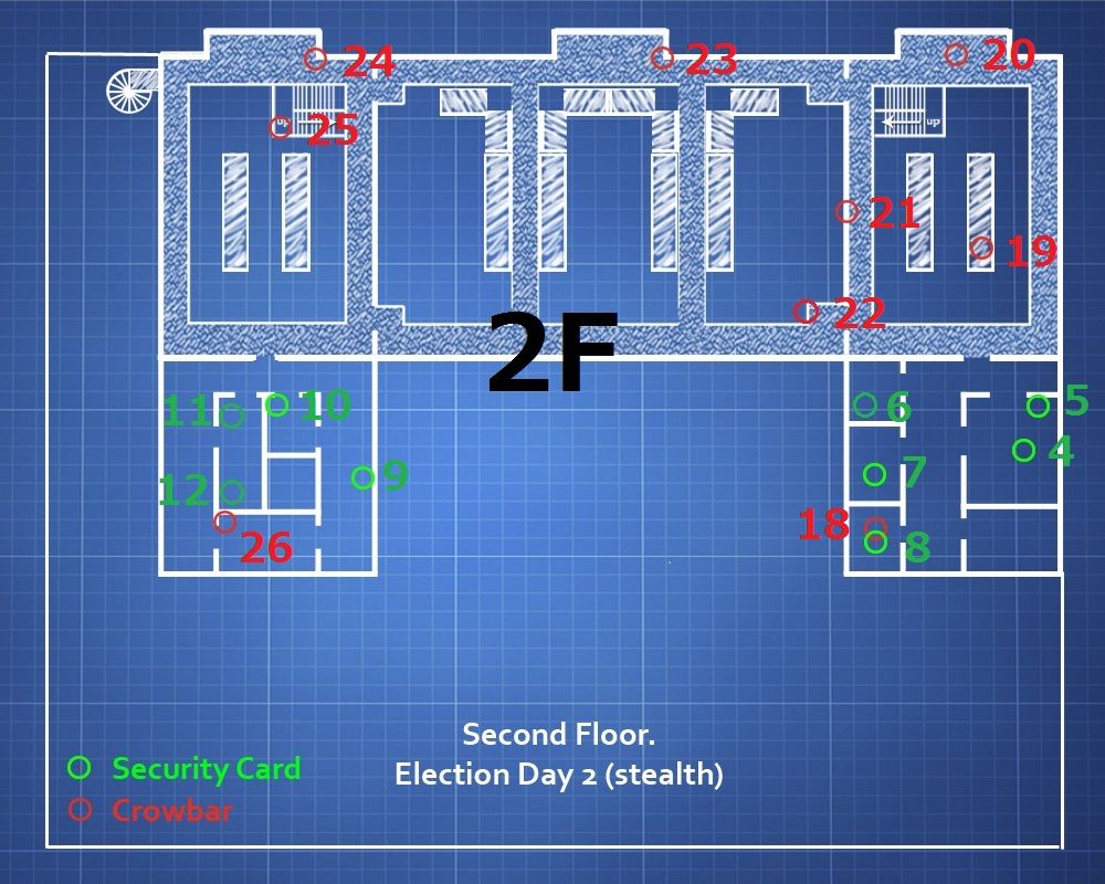 Election Day Day2 Day1æåæ Crowbar Keycardéç½®é Doessã®ãã­ã°