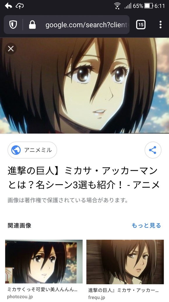 画像 ミカサ アッカーマン ふぅ いいお湯だった どうする なんjクエスト